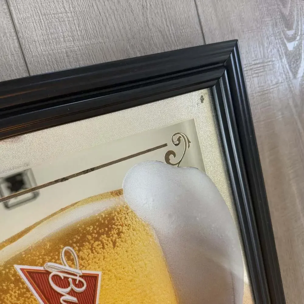 Budweiser Beechwood Aged Smooth Taste Framed Bar